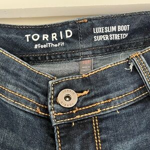Torrid Slim Luxe Boot Like New!